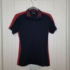 J. Lindeberg Pip Polo Golf Sz S Navy